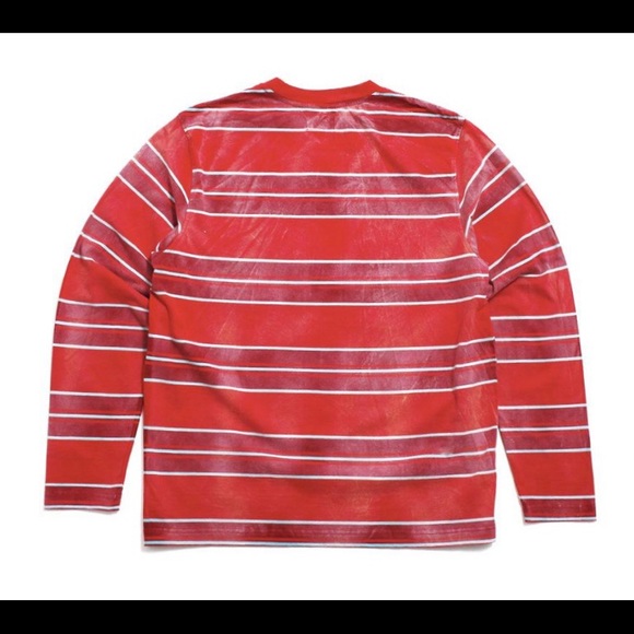 Stussy

Bleach Stripe Long Sleeve Crew Red - Picture 3 of 3